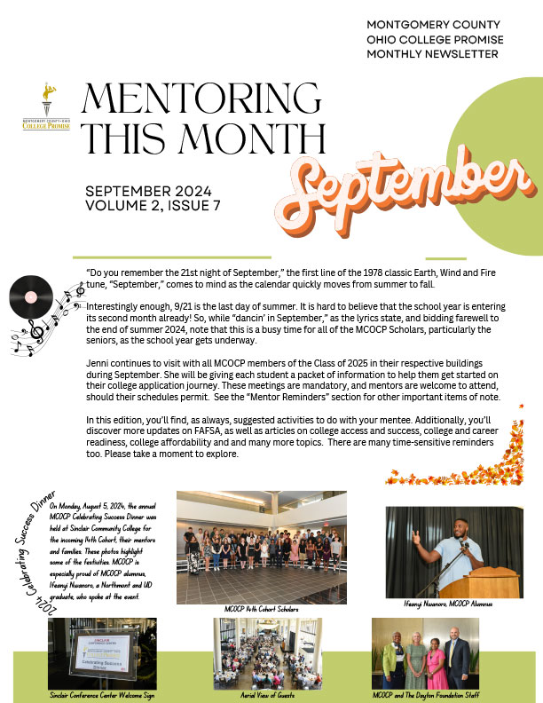 Mentoring This Month September 2024 - large thumbnail image