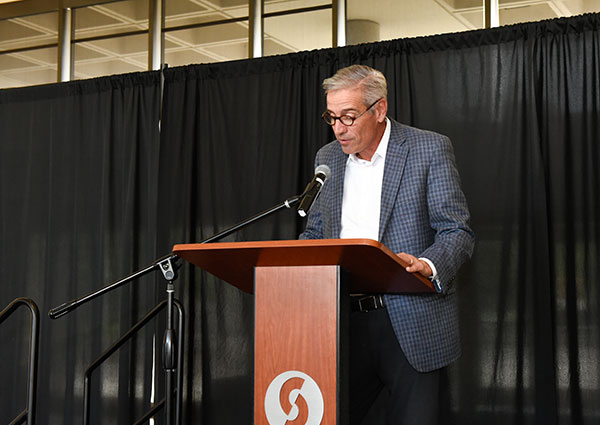 Board Chair Tony Taylor, son of John and Connie Taylor