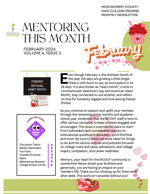 Mentoring this Month - February 2026