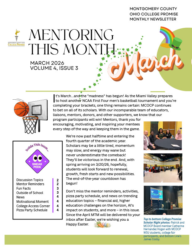 Mentoring This Month - March 2026