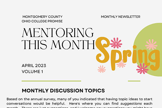 Mentoring This Month - April 2023