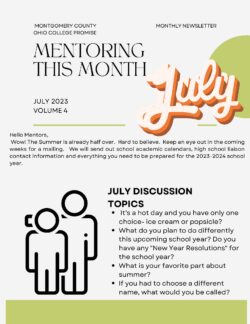 Mentoring This Month - July 2023