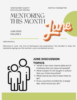 Mentoring This Month - June 2023