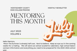 Mentoring this Month - July thumb image