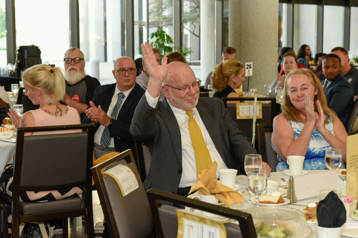 Dave Williamson at banquet