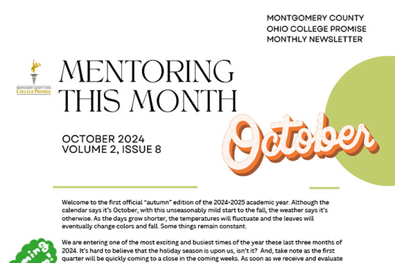 Mentoring this Month - October - thumbnail image