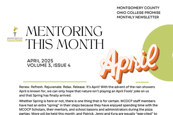 Mentoring this Month - April thumbnail image