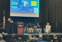 Student panel at College Night